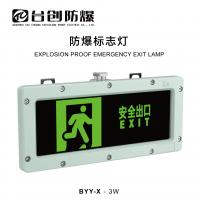 China Aluminum Emergency Explosion Proof Exit Lights Signs 5w Atex Exit Sign Light factory