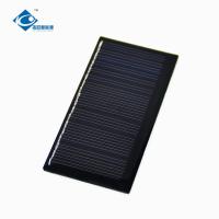 China 0.35W Poly Epoxy Solar Panel ZW-8040-9V Portable Solar Panels Charger 9V Customized Mini Solar Panel factory