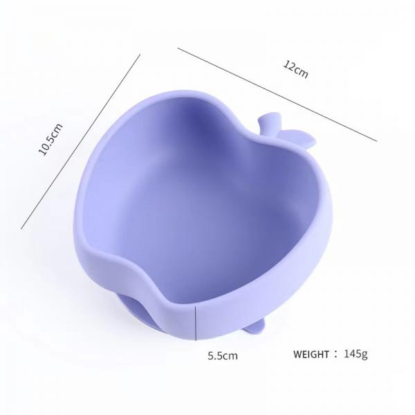 Quality Children'S Complementary Food Silicone Suction Cup Bowl Can Be Microwave Oven for sale