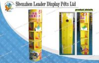 China Advertising Cardboard Floor Display Stands for Energetic Food factory