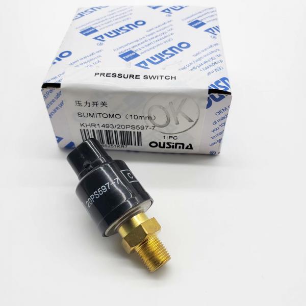 Quality OUSIMA KHR1493 20PS597-7 Pressure Switch Sensor For Sumitomo Excavator SH200A2 for sale