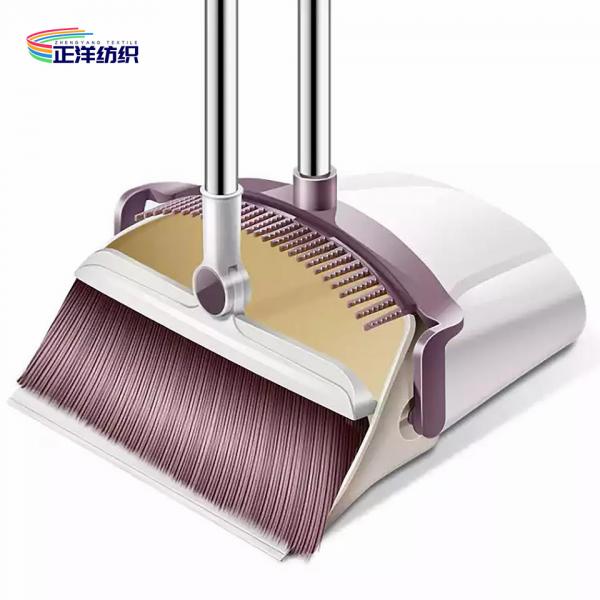 Quality Windproof Standing Broom And Dustpan Set Stainless Steel And PP Material for sale