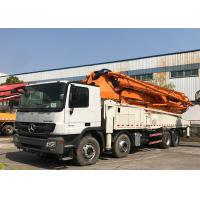 Quality 49 Meter ACTROS 4141 Used Concrete Pump Truck For Transportation for sale