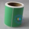 China adhesive colorful  art coated paper label sticker roll for articles outbox shipping label factory