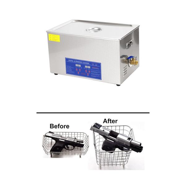 Quality Rifle 908mm Long Ultrasonic Gun Cleaner With Small Parts Basket for sale