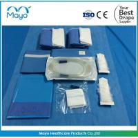 China EO Sterile Dental Drape Kits Disposable Dental Implant Kits Blue factory