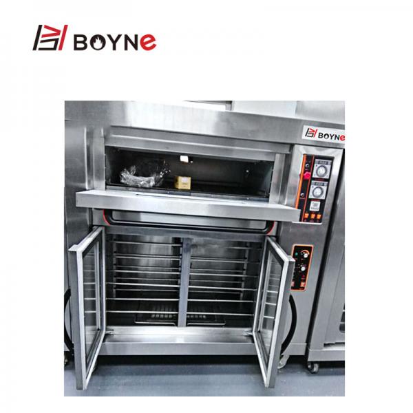 Quality Commercial Baking Two Layer Four Trays Oven with Proofer 220v for sale