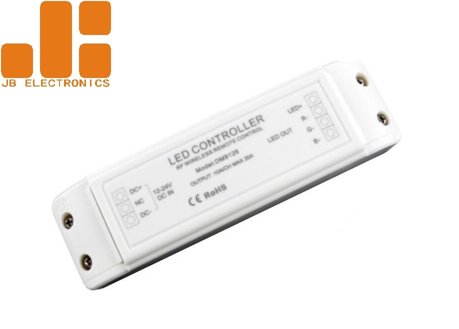 China 3 Channels Output RF Wireless LED Controller Use In LED Lighting 6A / CH factory