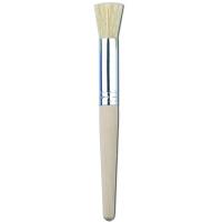 Quality Professional Artist Oil Paint Brushes , Natural Short Bristle Paint Brushes For for sale
