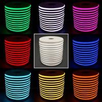 Quality IP65 Colorful 70lm/W 7.5W/M Neon LED Strip Lights for room for sale