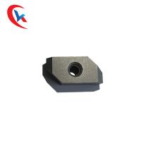 China Steel Blank CNC Tungsten Carbide Cutting Tool Insert Black Color factory