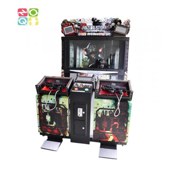 Quality Razing Storm Gun Arcade Machine With 55 Inch LCD Video Screen for sale