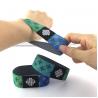 China Elastic Fabric RFID NFC Bracelet , Stretch Woven RFID Wristband Reusable 213 factory