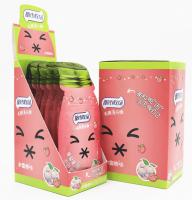 China Cooling peach flavor Sugar Free Mint Candy in Portable Sachet Pack Vitamin C hard candy factory