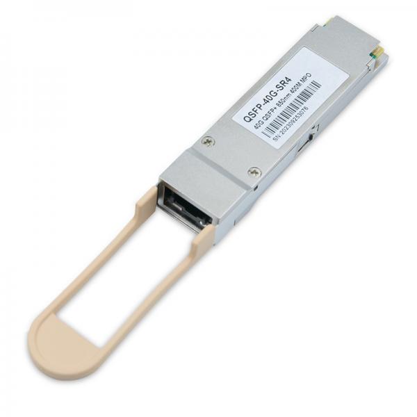 Quality CSR4 QSFP+ 850nm 400m 40G Optical Transceiver MTP MPO-12 MMF for sale