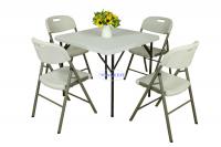 China Multi-function Outdoor Furniture/Folding Table/Portable BBQ Food Table/white plastic folding table factory