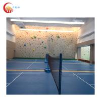 Quality Rock Indoor Climbing Wall Fiberglass Reinforced Anti UV Corrosion for sale