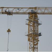 Quality Sinocorp Flat Top Tower Crane 6 Ton Lifting Capacity High for sale