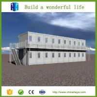 China Wholesale factory price precast 2 storey 100m2 container house building plans factory