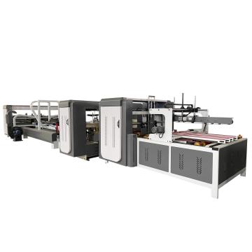 Quality Custom Carton Die Cutting Machine 12KW Folding Gluing Machine for sale