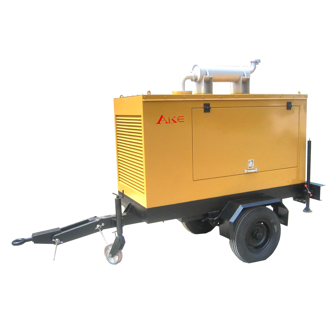 China 20kVA 50HZ Trailer Genset Soundproof Silent Type Genset With Canopy factory