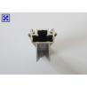 China White Powder Coating Aluminium Profile For LED Strip Lighting Punching Processing factory