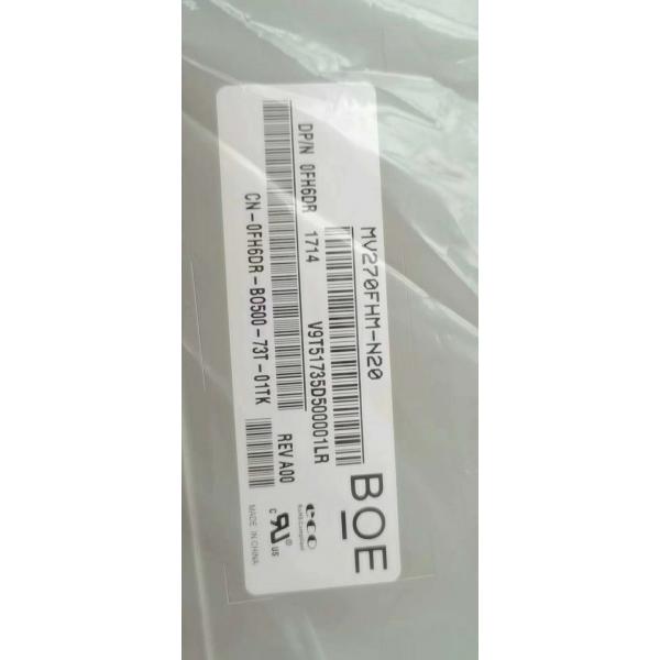 Quality MV270FHM-N20 1920*1080 300CD/M2 30 Pin PC LCD Module for sale