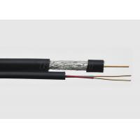 China High Speed RG59+2C CCS PVC Coaxial TV Cable For CCTV System CE Certification for sale