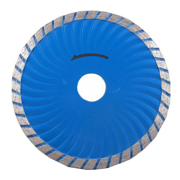 Quality Wave Turbo Sintered Diamond Tip Saw Blade / Diamond Cutting Disc For Concrete for sale