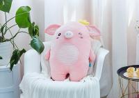 China Crown Cute Pig Cuddly Toy , Mascot Plush Toys 45-55cm Size For Girlfriend Gift factory