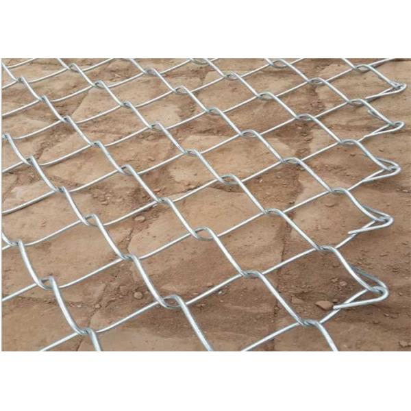Quality OHSAS 6 Foot 9 Gauge Chain Link Fence Cyclone Wire Fence for sale