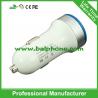 China 2015 new products private mode 2 port usb car charger with CE ROHS FCC factory