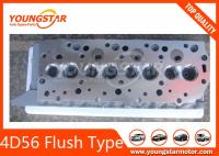 China 4D56 Flush Type Complete Cylinder Head For Mitsubishi 4D56 Valve Sits factory