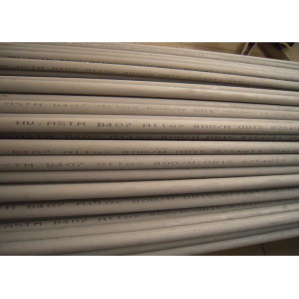 Quality Incoloy 800 800H Good Rupture Nickel Alloy Tube Creep Strength Petrochemical Process Piping for sale