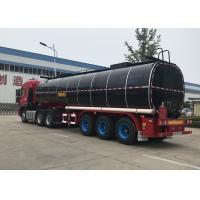 China Tri Axle 25m3 40m3 Lubricating Oil Tank Semi Trailer for sale