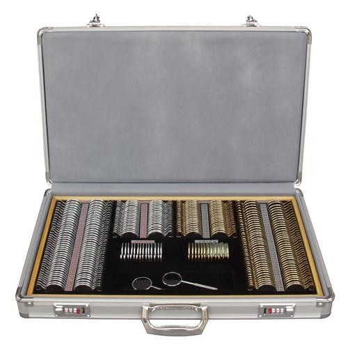 Quality Professional Grade Trial Lens Set , Optometrist Trial Lens Kit With Aluminum Case for sale