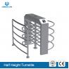 China Waist Hight Security Turnstile Gate 304 SS Electronic Automatic ​​Access Control Tripod Turnst factory