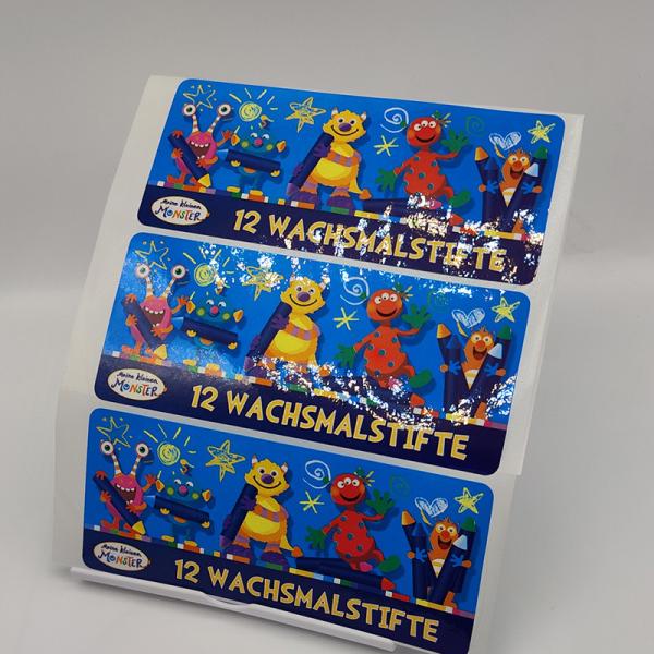 Quality PET Waterproof Printable Sticker Paper BOPP CMYK Kiss Cut Sticker Laminate Sheets for sale