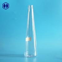 China PET Transparent Empty Sauce PET Bottle Pagoda Shape 264MM Height factory