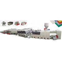China WPC / PVC Foam Board Making Machine 380V Input Voltage ISO Approval factory