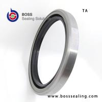 China NBR FKM Iron spring oil seal TA type double lip high quality framework seals factory