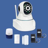 China GSM alarm IP camera system supporting TCP/IP internet protocol built-in web server for sale