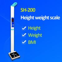 China Commercial Digital Height and Weight Scale with Coin Slot Scale for Human factory