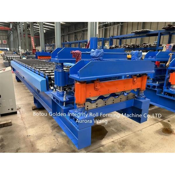 Quality 6M/min Roofing Tile Forming Machine ISO9001  For Building Material for sale
