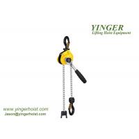 China Yellow Color Manual Lifting Hoist 0.25 Ton - 9 Ton Lifting Weight Compact Design 1 ton manual chain hoist hand chain for sale