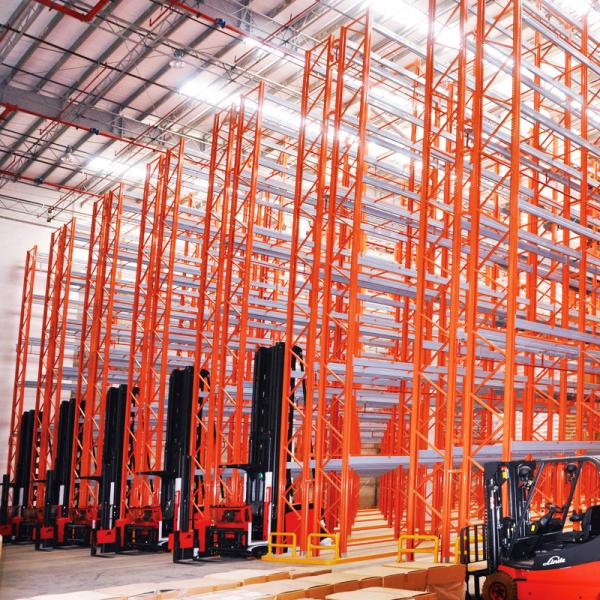 Quality VNA Racks，Very Narrow Aisle Racks High Density， Warehouse Storage Racking with for sale