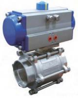 China CF8M Socket Weld Pneumatic Operated Valve Pneumatically Operated Control Valve factory
