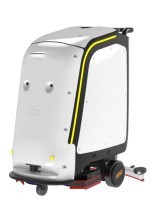 Quality Two Water Tank Robotic Auto Scrubber Automatic Recharge 4H Work Time for sale