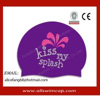 China Highly Elastic Silicone Swimming Cap factory