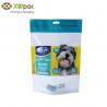 China Custom Printed 100g Stand Up Pet Food Bags With Handle factory